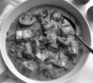 Mushroom Paneer. Full