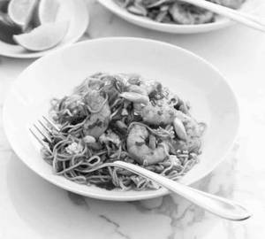 Prawn's soft noodles