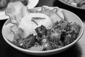 Chilli Pork Rice Bowl