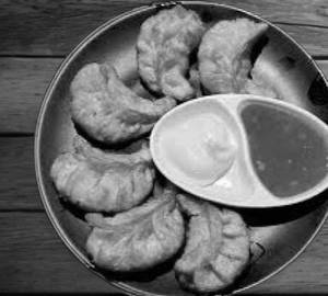 Chicken fried momo
