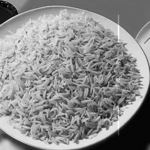 Half plain Rice