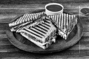 Masala grilled sandwich