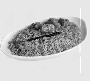Veg manchurian rice