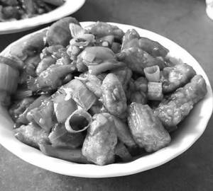 Baby corn chilly