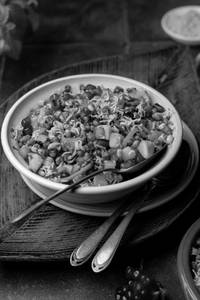 Sprout chaat bowl