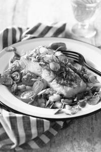 Cambodian Grill Fish With Mango Relish