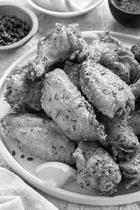 Lemony Pepper Wings