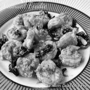 Butter Basil Prawn