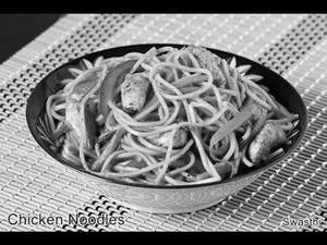 Chicken noodles