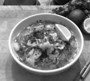 Prawns Pho Soup