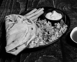 Only Meat Chicken Plate Shawarma