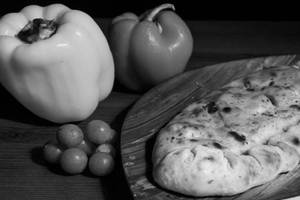 Vegetable Garlic Bread