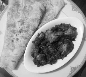 Vaalai Elai Mutton Paratha