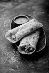 Cheesy Peri Peri Wrap