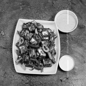 Chilli Paneer(dry) 6pcs