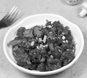 Mushroom Manchurian Dry