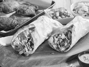 Chicken Shawarma Roll