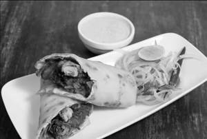 Mexican Only Meat Chicken Rumali Roll