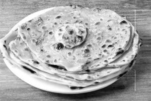 Butter lachha paratha