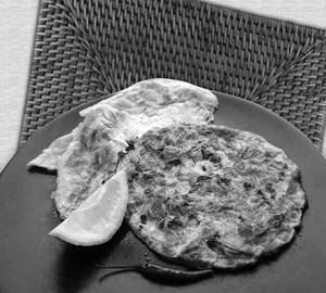 Chicken omelette