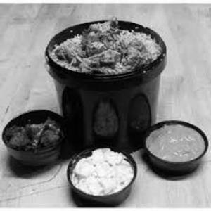 Mutton biryani mini bucket