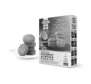 Coconut almond cookies [250 grams