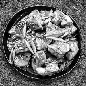 Stir Fried Fish In Holy Basil Sauce