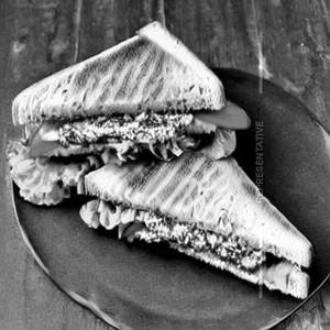 Spicy Pesto Chicken Sandwich.