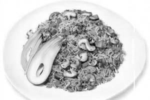 Mushroom Fried Rice