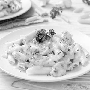 Mushroom Cheese Pasta