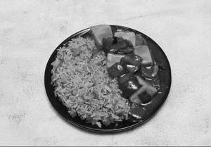 Chilli Paneer + Fried Rice