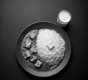 Paneer 2 Pyaza Rice Lunch  Box
