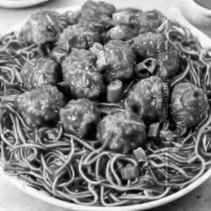 Chicken Manchurian Noodles