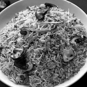 Chicken Garlic Mushroom Rice
