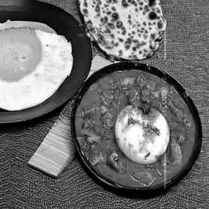 Butter Roti  &  Egg Tadka