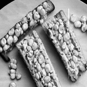 Cheese corn sandwich
