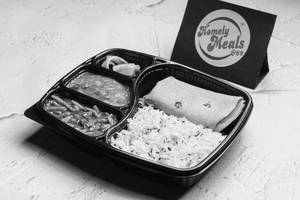 Sev Bhaji Meal Thali