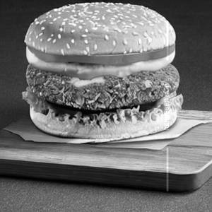 Double Decker Veg Patty Burger