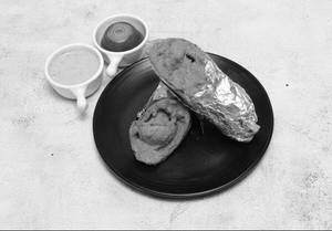 Mushroom Tikka Roll