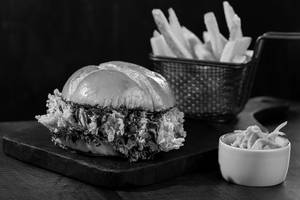 Korean Fried Chicken Burger