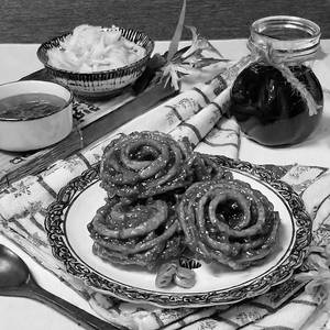 Desi Ghee Gur Jalebi