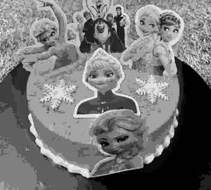 Frozen Theme Cake
