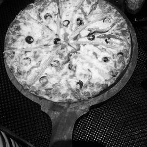 Baby Corn Pizza