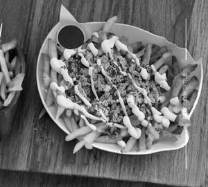 Mutton Loaded Fries