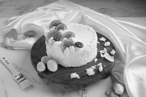White Forest Cake