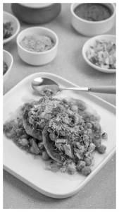 Aloo Tikki With Channa 1plate