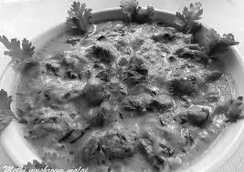 Mushroom Methi Malai 