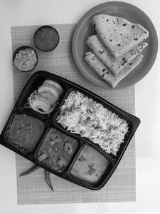 Mushroom Thali