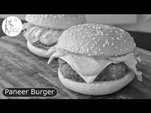 Veg Paneer Cheese Burger