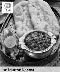 Mutton Keema Kulcha With Gravy 